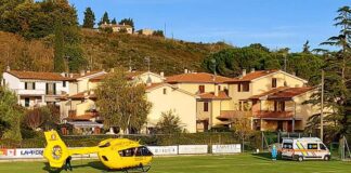 Momenti di paura durante Ginestra-Cerbaia: arriva anche il Pegaso per il capitano ospite Lotti