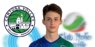 Certosa Volley, convocazione prestigiosa per il classe 2007 Michelangelo Innocenti