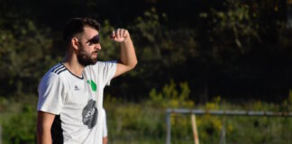 Ci pensa Lombardini di testa: la Sambuca vince 1-0 in casa del San Giusto Le Bagnese e torna al 2° posto