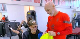 Andrea Papi a Milanello: lo sfortunato portiere dell’Antella ospitato da mister Stefano Pioli