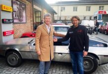Da Auto3 un viaggio indietro nel tempo: Giancarlo Antognoni e… una DeLorean