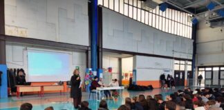 I campioni del nuoto del territorio hanno incontrato gli studenti del Gobetti-Volta