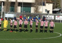 Posarelli e Matteo Bini, il Belmonte vince lo scontro diretto: 2-0 alla Castelnuovese, un passo deciso per la salvezza