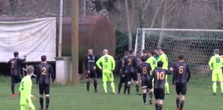 Lebowski, finale beffardo: Del Pela illude i grigioneri, il Luco in dieci fa 1-1