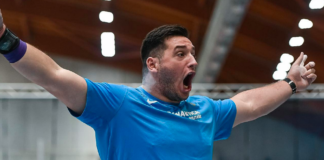 Leonardo Fabbri da pazzi: 22,37 a Liévin, è primato italiano indoor