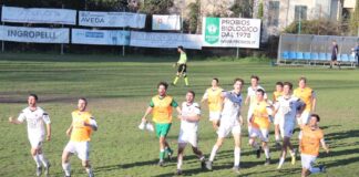 Olivieri e Bartolini portano l’Antella in paradiso: 2-0 al Lanciotto, biancocelesti al 1° posto a tre giornate dalla fine