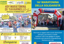 Tavarnelle, domenica 19 marzo la (doppia) Maratonina: corrono anche i bambini (in beneficenza)