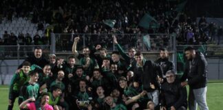 Lusini-Palmiero, è festa neroverde: il San Gimignano si prende anche la Coppa Toscana. 2-0 su una buona Laurenziana
