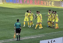 San Donato Tavarnelle, una vittoria d’oro: Marzierli, Brenna e Noccioli rovesciano il Montevarchi nella ripresa (3-1)