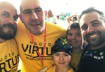 Virtus Buonconvento: risultati (ed emozioni) in vasca. Una “prima” speciale per Stefano De Mitri