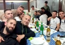 Audace Galluzzo: ultimo allenamento, cena finale e “rompete le righe” per la prima squadra