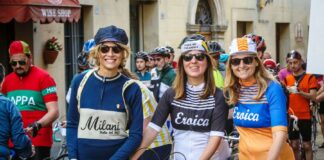 Ieri Eroica Montalcino: gioia e felicità per oltre 2.200 ciclisti da 39 Paesi al mondo