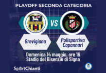 Finalissima playoff Seconda categoria: Grevigiana-Capannori si giocherà nello stadio del Signa
