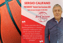 Il San Casciano Basket ha il suo nuovo presidente: Sergio Califano