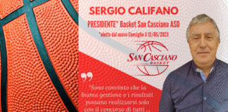Il San Casciano Basket ha il suo nuovo presidente: Sergio Califano