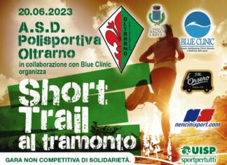 Short Trail al tramonto Blue clinic