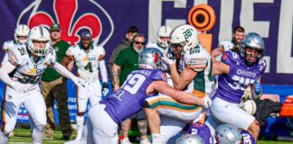 Football americano, il sogno dell’imprunetino Andrea Poglietelli è sbarcato negli USA