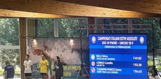Buonconvento Nuoto, pioggia di medaglie: e Silvia Belli cala un tris d’oro agli italiani di Nuoto Pinnato