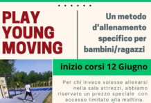 “Play Young Moving”, allenamento specifico per ragazzi al Centro Sportivo La Botte: al via dal 12 giugno