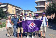 Bagno a Ripoli si tinge di viola per salutare l’arrivo della Fiorentina al nuovo Viola Park