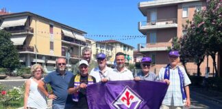 Bagno a Ripoli si tinge di viola per salutare l’arrivo della Fiorentina al nuovo Viola Park