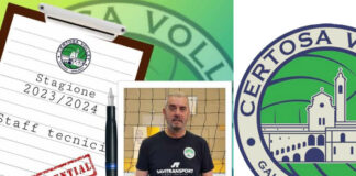 Certosa Volley, lo staff 2023/24: Under 16 e Under 18 a Gianni Innocenti