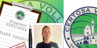 Staff Certosa Volley, conferma importante: Michela Fontani c’è!