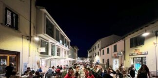 VIDEO / Il San Donato Tavarnelle a cena in piazza a Tavarnelle