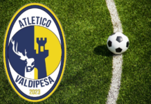 Atletico Valdipesa: ecco lo stemma della nuova squadra di Terza categoria