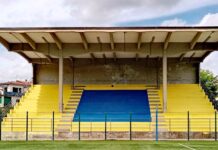 Audace Galluzzo: anche le tribune tinte di gialloblu
