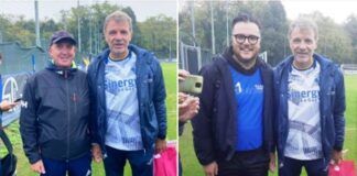 Sancascianese, due mister ospiti del tecnico del Verona Marco Baroni