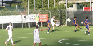 Baccini in extremis risponde a Biondi: è 1-1 nel big-match tra Grassina e Sansovino