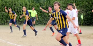 La Grevigiana ci ha preso gusto: 1-0 in casa della vicecapolista San Giusto Le Bagnese. Decide ancora Matteuzzi