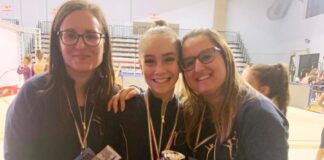 L’ASD Il Gabbiano è nella storia: un’atleta è sul podio nazionale di specialità Gold