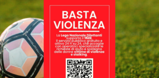 Basta violenza sulle donne: iniziativa della Lega Nazionale Dilettanti Toscana nel week end