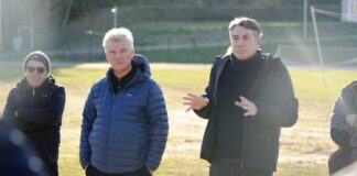 San Donato Tavarnelle, squadra a rapporto dal presidente Bacci prima del big match con il Seravezza Pozzi