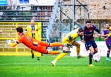 Il San Donato Tavarnelle va avanti con Bellini. Ma alla fine vince (2-1) il Follonica Gavorrano
