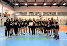 Il sindaco Casini incontra le ragazze dell’EuroRipoli Under 16, campionesse provinciali di volley