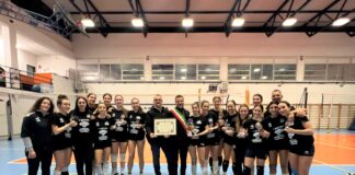 Il sindaco Casini incontra le ragazze dell’EuroRipoli Under 16, campionesse provinciali di volley