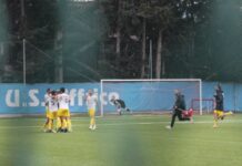 Il Cubino stavolta stende la “bestia nera” Belmonte (3-1): continua la corsa gialloblù in testa alla Prima
