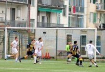 Orgoglio Grevigiana: sotto di tre reti sul campo della capolista Legnaia, sfiora l’impresa con la doppietta di Sereni. Finisce 2-3