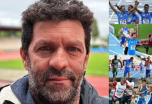 Maurizio Checcucci, compie 50 anni la “freccia” di Tavarnelle: ha corso in pista con Carl Lewis e Usain Bolt