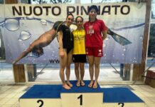 Campionati italiani di nuoto pinnato, Virtus Buonconvento sul secondo gradino del podio generale