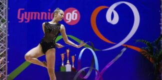Il nastro della sanpolese Clarissa Barbetti al Campionato Nazionale di ginnastica ritmica a Forlì