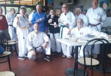 Empi Dojo, grande festa: Igino Risi ha compiuto 90 anni. Per lui il karate… non ha età