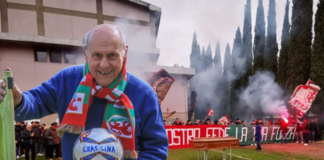 Un addio tutto rossoverde per Paolo Casini: “Nessuno sentirà mai più Grassina e il Grassina come lui”