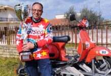 Valter Innocenti Minuti (Vespa Club Valdelsa) è Campione Invernale di Regolarità in Vespa per il Centro Italia