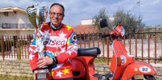 Valter Innocenti Minuti (Vespa Club Valdelsa) è Campione Invernale di Regolarità in Vespa per il Centro Italia