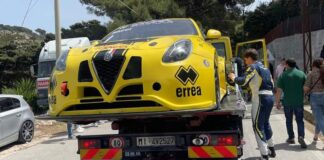 Cronoscalata del Monte Erice amara per Matteo Bacci, fuori per una rottura in Gara 1