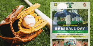 Baseball, sabato 30 agosto potrete provare a battere la palla… ai giardini di Sant’Anna, a Greve in Chianti